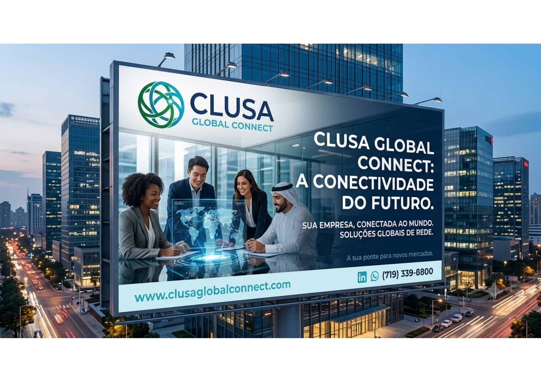 CLUSA Global Connect — campanha de marca